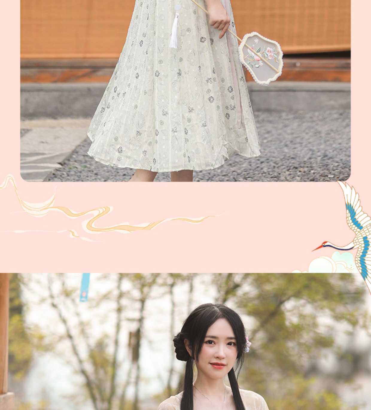 月芝猫【水仙子】齐胸汉服女夏款中国风汉元素改良连衣裙短袖日常