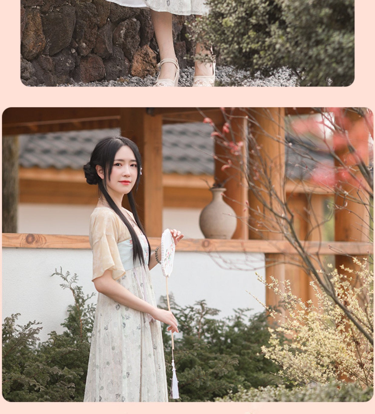 月芝猫【水仙子】齐胸汉服女夏款中国风汉元素改良连衣裙短袖日常
